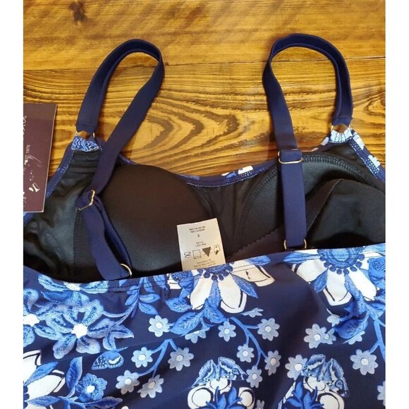 Gloria Vanderbilt Swimsuit Top New size 8 - Picture 4 of 4